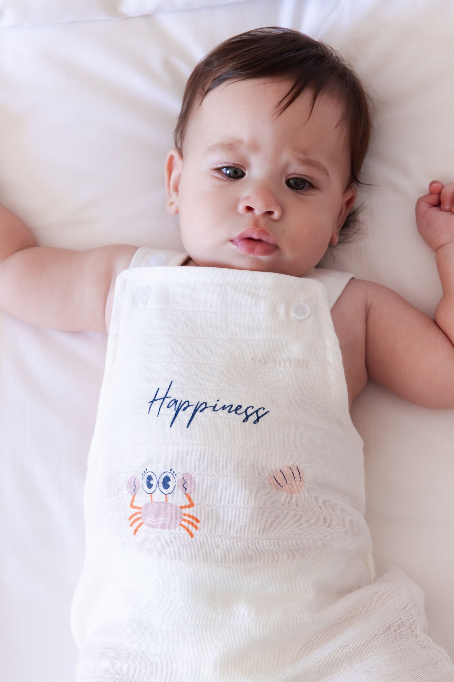 Organic Muslin Jumpsuit- Happiness