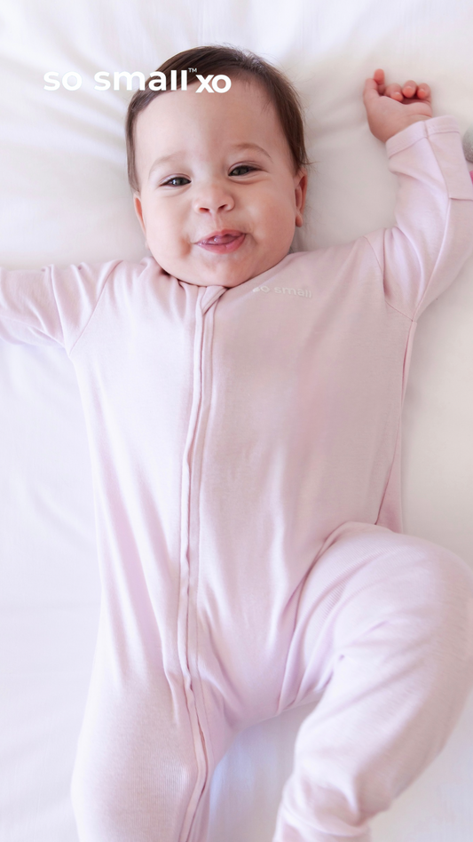 سالوبت so small xo بسوستة من القطن المصري الفاخر- لون زهري فاتح 