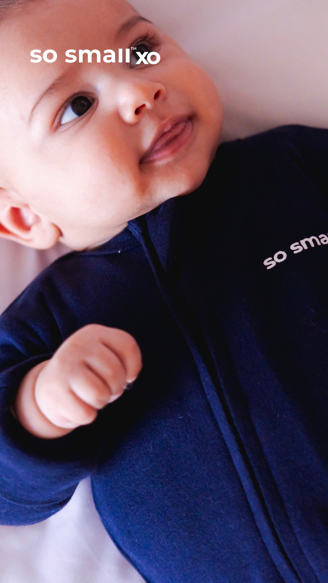 سالوبت so small xo بسوستة من القطن المصري الفاخر- لون كحلي