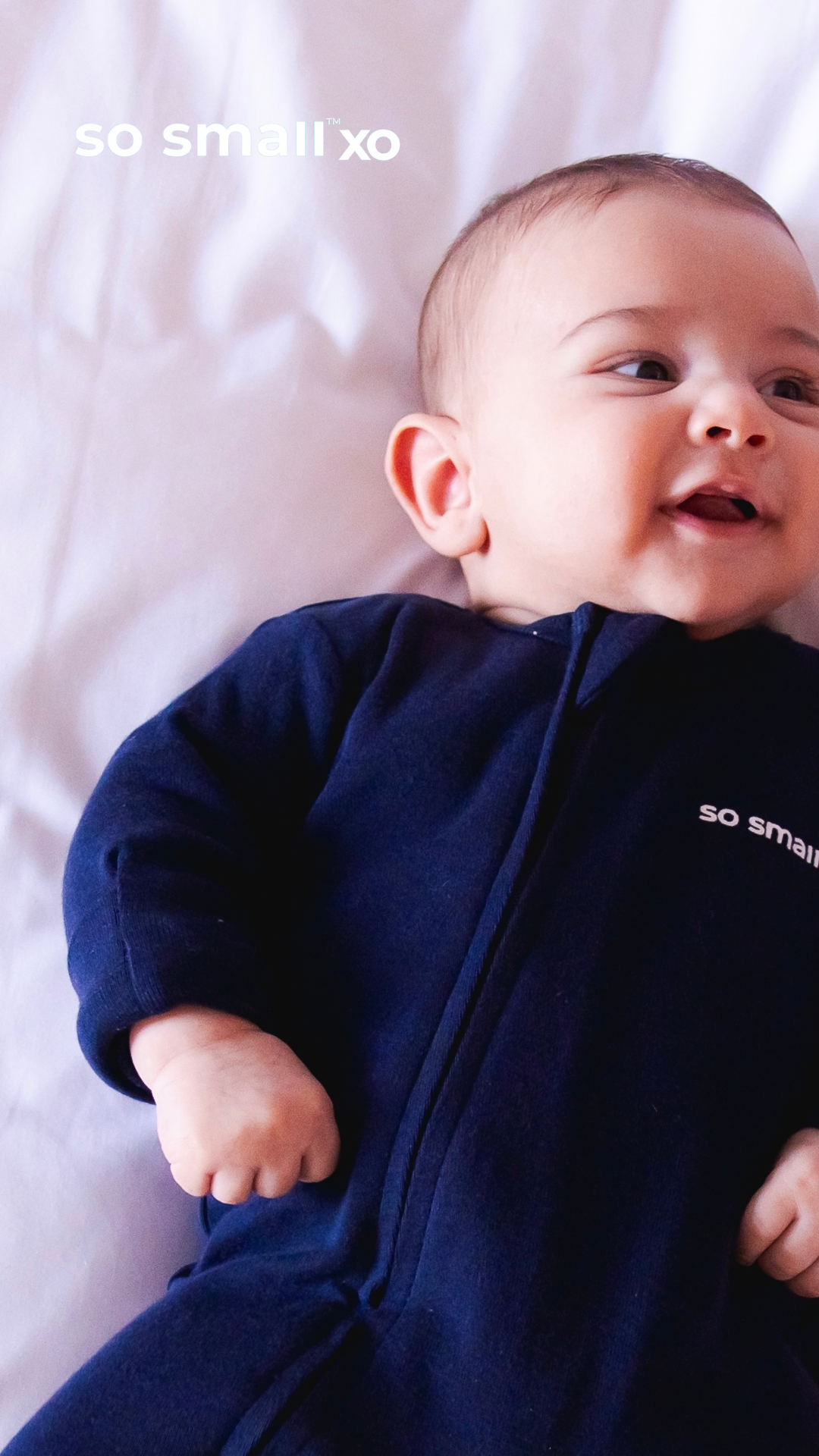 سالوبت so small xo بسوستة من القطن المصري الفاخر- لون كحلي