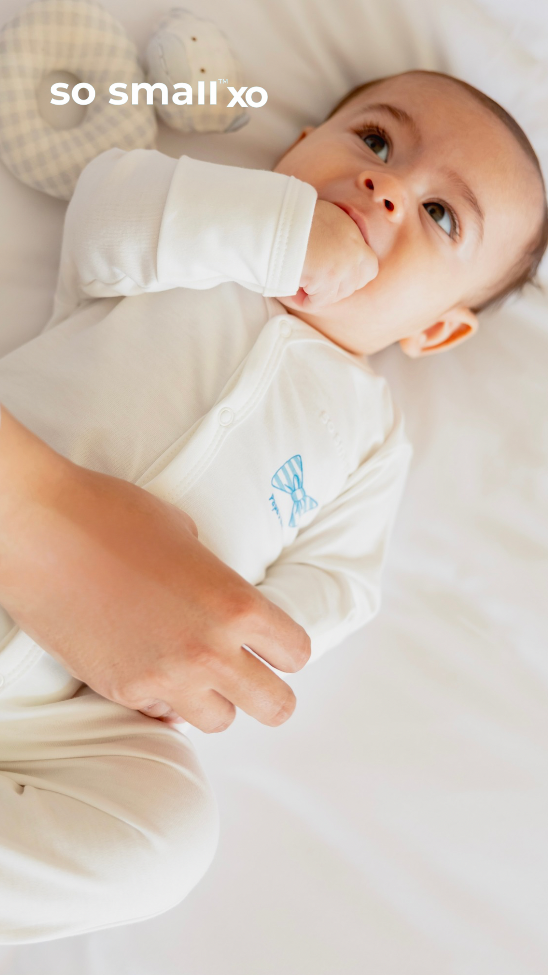 سالوبت so small xo بكباسين من القطن المصري الفاخر- تصميم نسخة أبي