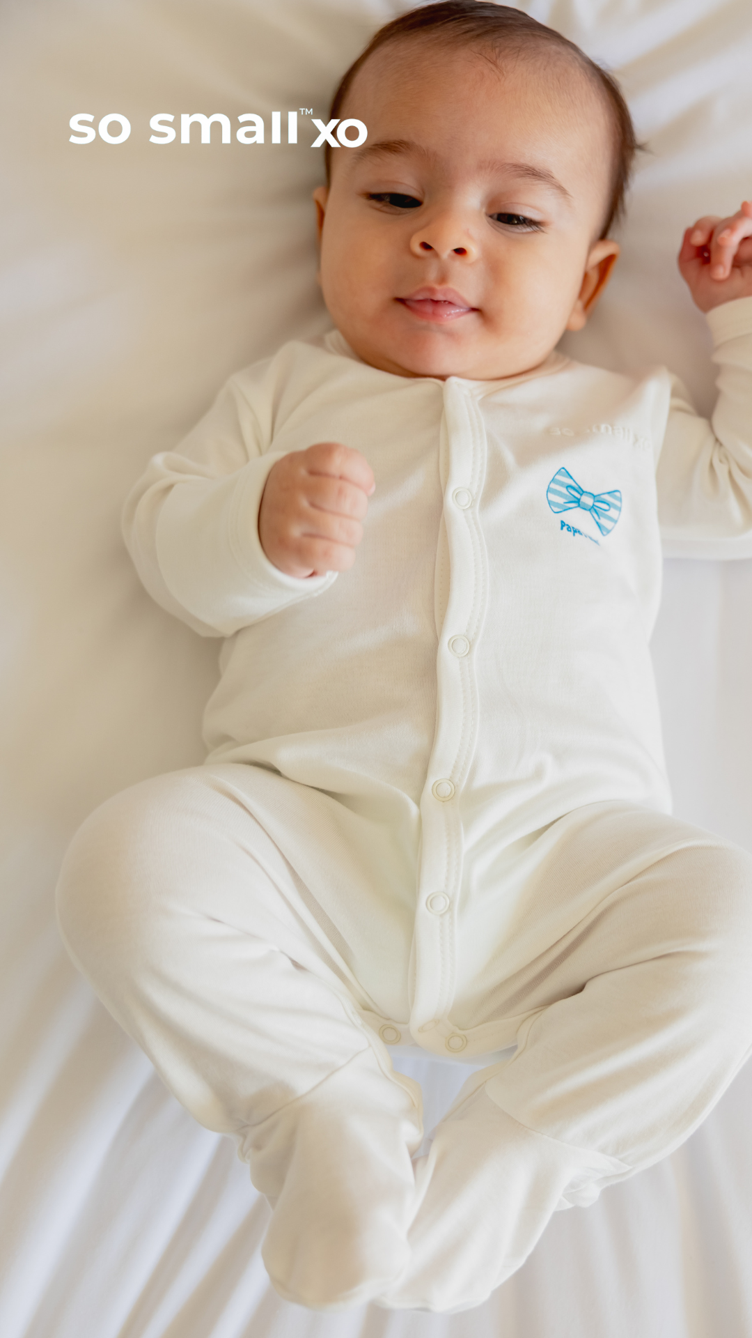 سالوبت so small xo بكباسين من القطن المصري الفاخر- تصميم نسخة أبي