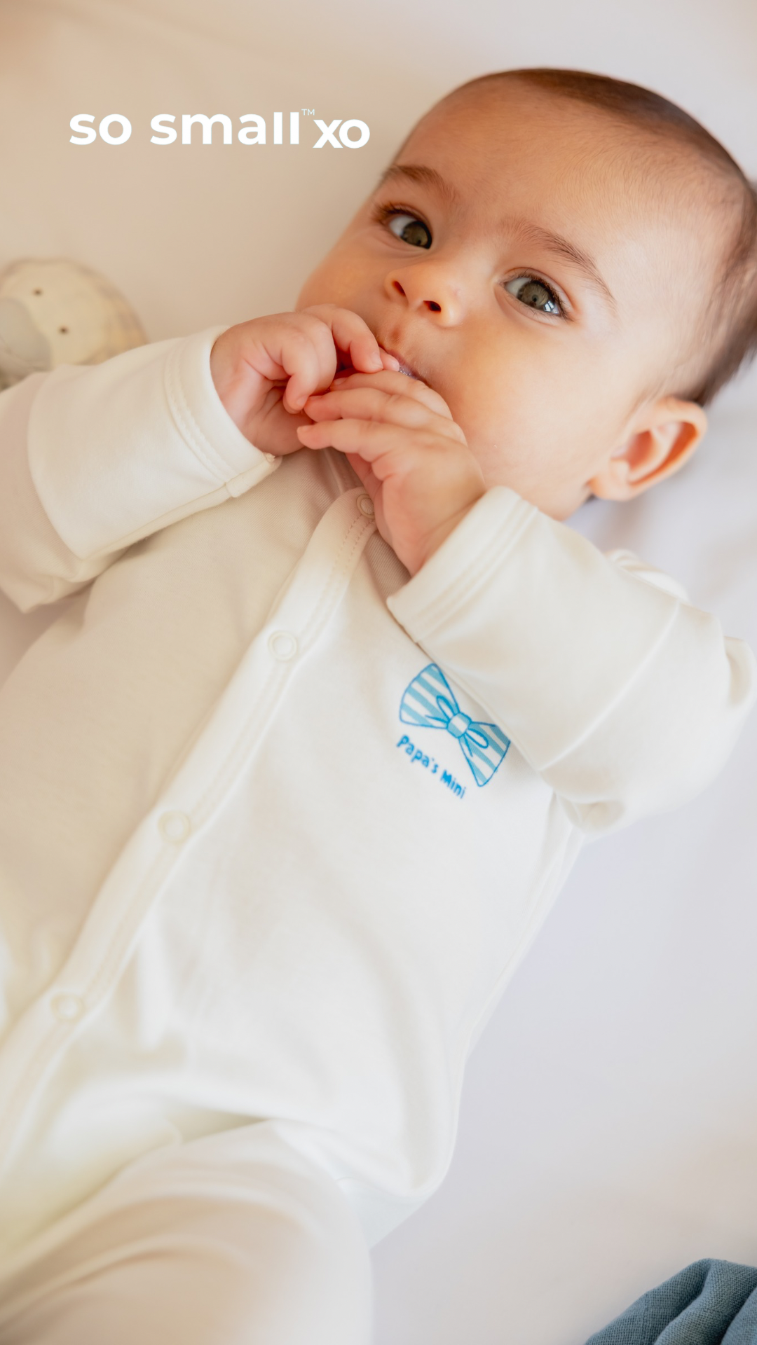 سالوبت so small xo بكباسين من القطن المصري الفاخر- تصميم نسخة أبي