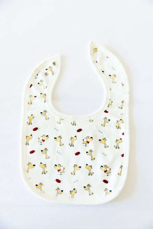 Organic Terry-Lined Bib- Funday.Everyday