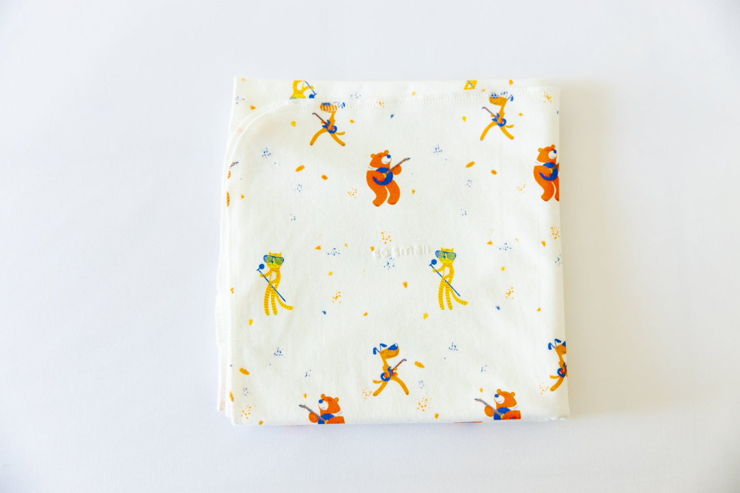 Organic Cotton Swaddle Blanket- Dance with Me