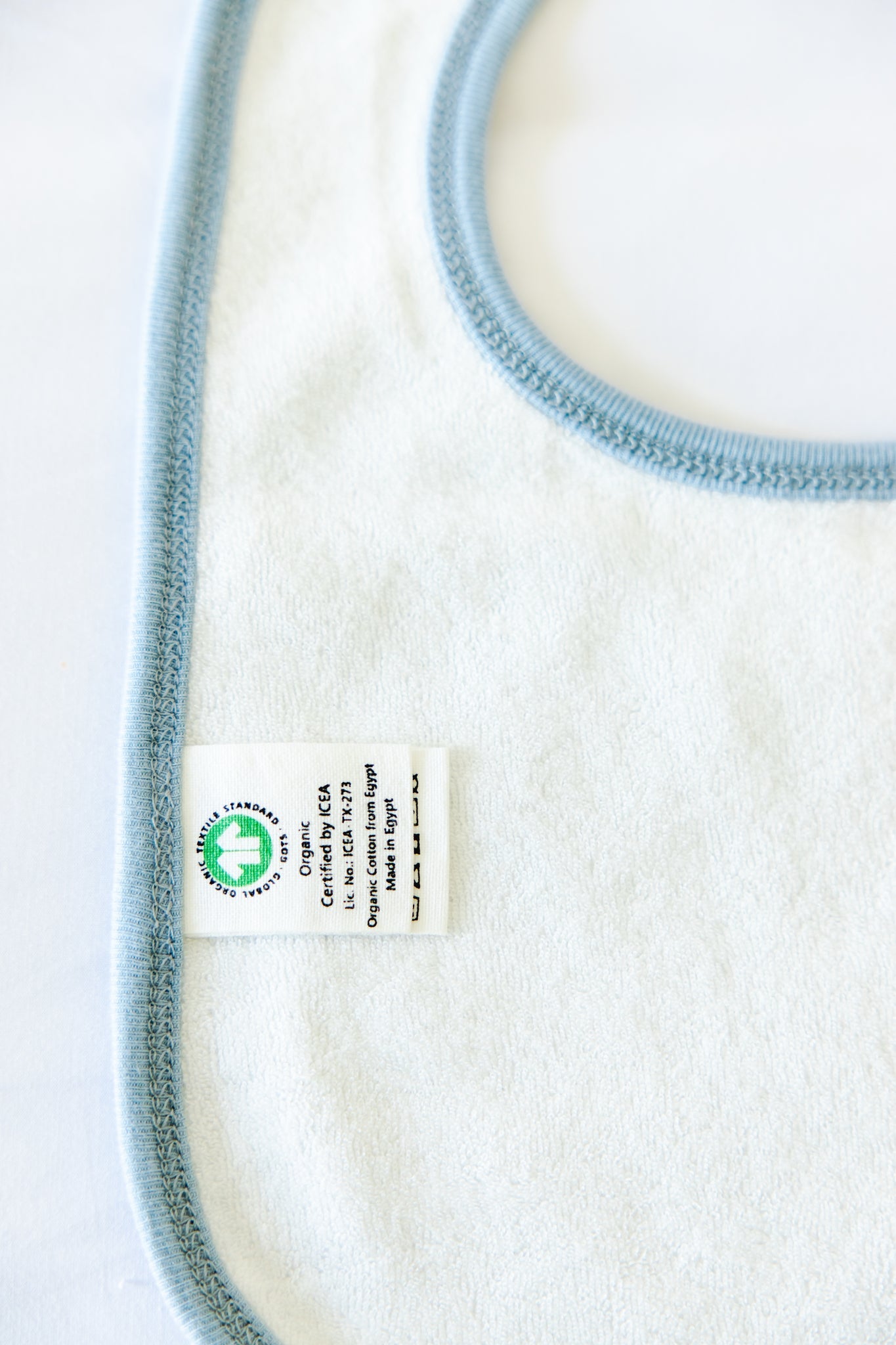 Organic Terry Lined Bib- Sky Ride